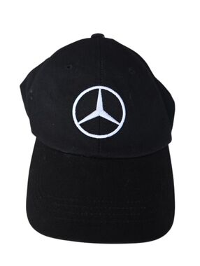 Mercedes Benz Black Dad Hat Adjustable Logo Cap Streetwear